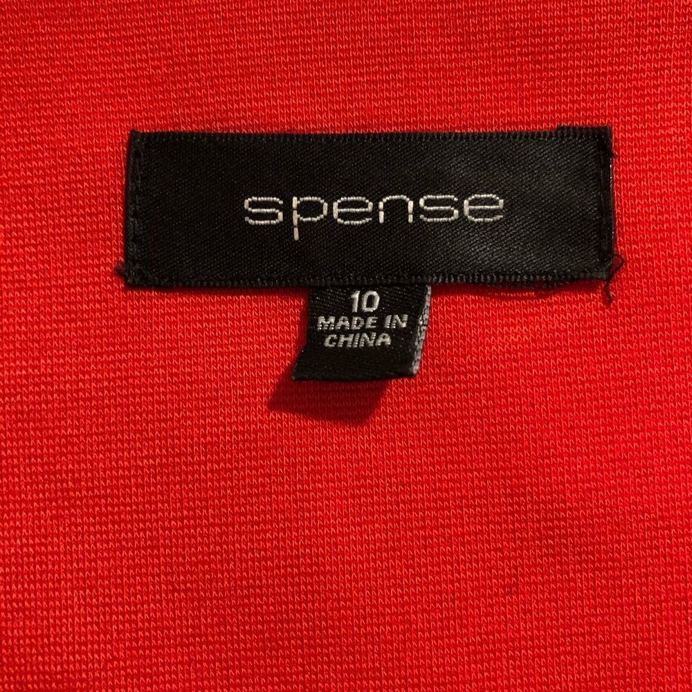 SPENSE red white stripped sleeveless pleated dress - Picture 5 of 6